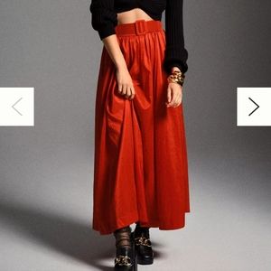 Red Maeve by Anthropologie Skirt